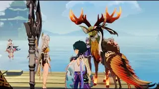 Genshin Impact - Childe And The Ancient God VS The Adeptis Ending
