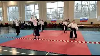 Фланкировка казачьей шашкой. Лихие казачки. Турнирная программа