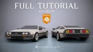 Modeling low poly car in Blender ❗️ FULL TUTORIAL