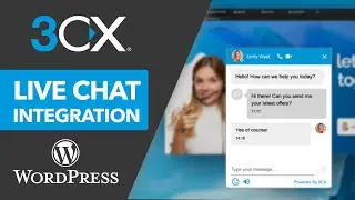 3CX Live Chat - Kostenloser Audio & Text Chat auf deiner Website
