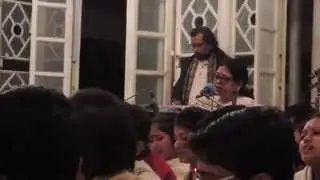 Christmas Carols in Upasona-Mondir, 25th Dec. 2014