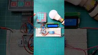 Password Protected ON/OFF System using Arduino and Matrix Keypad #arduino #arduinoproject