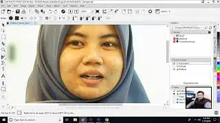 How to bright & spot remove on your Picture By Corel Draw 2018.!