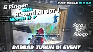 Xiaomi Mi 10T PUBG Test 2024‼️Turun di Event Sampai Lag⁉️|5 Fingers + Full Gyro✓| Mi 10T Pubg Mobile