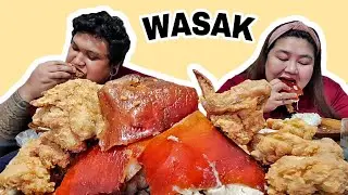 LECHON & FRIED CHICKEN MUKBANG