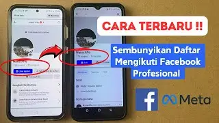 Cara Menyembunyikan Daftar Mengikuti Di FB Profesional
