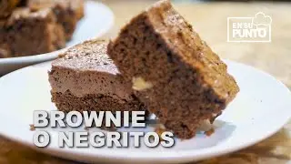 Brownie o Negritos | Fácil y Rápido