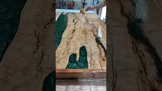 Danish Oil Top #wood #diywoodworking #diy #satisfying #work #tools