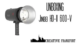 UNBOXING// Jinbei HD-II 600-V