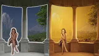 Lonely Girl - Photoshop Manipulation Tutorial