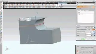 synchronous modeling (label notch blend)