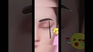 Asmr Eyebrow Colour Animation 