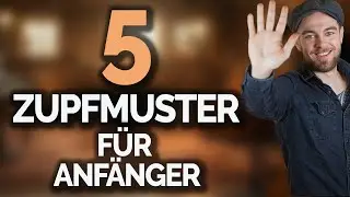 Gitarre Zupfen lernen - Fingerpicking Gitarre Anfänger