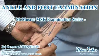 ANKLE AND FOOT EXAMINATION - McMASTER UNIVERSITY