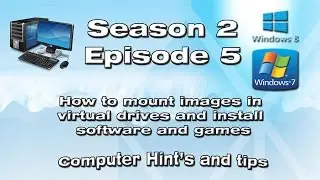 How to mount images in virtual drives and install software and games