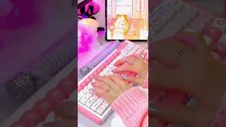 Dustsilver K84 - Peach Blossoms gaming keyboard | 