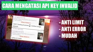 🔴 CARA MENGATASI BOT WA API KEY INVALID!