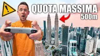 HO VOLATO con il drone FRA I GRATTACIELI • Kuala Lumpur, Malesia 🇲🇾