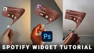 Create a Viral Spotify AirPod Effect in Photoshop! Tutorial
