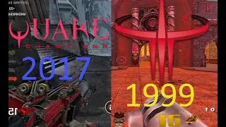 Quake Champions - Quake 3 Arena по новому! Gameplay, мини обзор, как с онлайном? Razer Chroma
