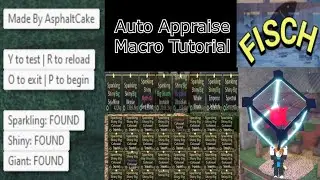 FREE AUTO APPRAISAL MACRO FOR FISCH | Roblox Fisch