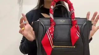 Celine Nano Luggage| 6 years on feat what fits| Chloe Dang