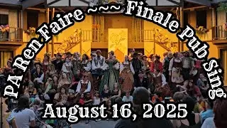 Pennsylvania Renaissance Faire 2025-Finale Pub Sing