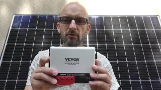 Test kontrolera solarnego Vevor MPPT 40A i panelu fotowoltaicznego do Radiobusa