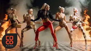 [4K] Command The Rhythm Beat! (Surreal AI Dance) | Official AI Music & Art Film