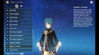 Xingqiu voice-over: Xingqiu's Troubles (Genshin Impact eng)