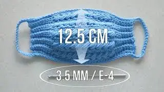Маска крючком/Crochet mask/Häkelmaske/Tığ maskesi/钩针面具/Háčkovaná maska