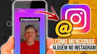 COMO MARCAR ALGUÉM NO INSTAGRAM