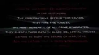 Johhny Mnemonic - Intro