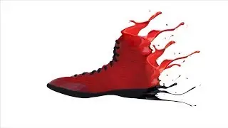 How to make Shoe Paint Splash in Photoshop Cs6