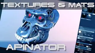 105 Mechanical Skull - Applying Textures to Materials in Marmoset