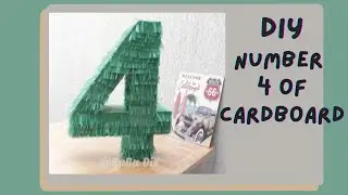 Big Number of Cardboard for Party