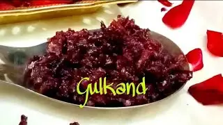 Gulkand Recipe | How To Make Gulkand At Home in Hindi| Homemade Gulkand Recipe |jassu'sfoodparadise