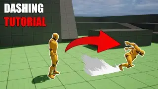 How To Add Dashing UE5 (3 Types including MotionWarping) | TUTORIAL