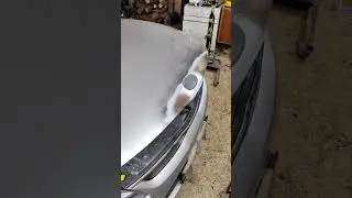 KIA RIO, ремонт без шпатлёвки.