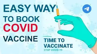 Easy way to book Covid Vaccine | Telegram Bot for Vaccine Slot | Telegram Alerts | CoWIN alerts