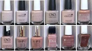 TOP 14 NUDE NAIL POLISHES (my client's top choices)