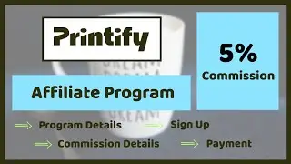 Printify Affiliate Program [2024] | Earn Money from printify.com