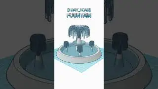 [1DAY_1CAD] FOUNTAIN #shorts #tinkercad #project