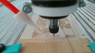 Carve wood with CNC