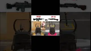 M249 vs Dp-28 damage 😱 || 