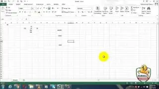 Microsoft Excel 2013 -  Using Scroll Bars in Urdu