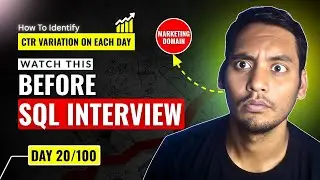 SQL Interview Question for Data Analyst (MUST WATCH )