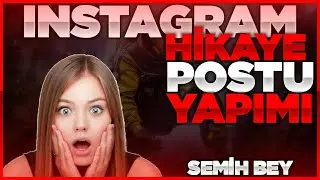 İNSTAGRAM HİKAYE POSTU HAZIRLAMA (CANVA) | İNSTAGRAM HİKAYESİ İÇİN GÖNDERİ HAZIRLAMA