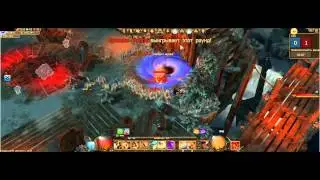 Drakensang online ШаманВоин vs Gienia balor-pvp