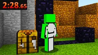 I Tested Dream's Settings to Speedrun Minecraft...